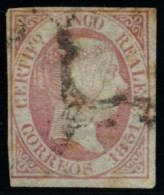 Ø 9. 5 Reales. Ligeros Defectos. Cat. 250 €. - Gebraucht