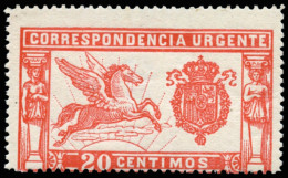 ** 256. Pegaso. Descentrado. Cat. 120 €. - Nuovi