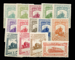 * 469/82. Ferrocarriles. Muy Bonita. Cat. 750 €. - Unused Stamps