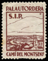 PALAUTORDERA. S.I.P. Camí Del Montseny. - Vignettes De La Guerre Civile