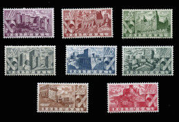 PORTUGAL. ** 675/82. Castillos. Mundifil Nº 664/71 (265€). Cat. 185 €. - Unused Stamps