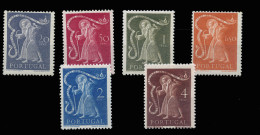 PORTUGAL. ** 734/39. San Juan De Dios. Mundifil Nº 723/28 (188 €). Cat. 115 €. - Unused Stamps