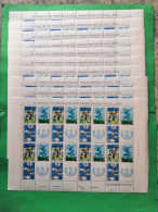 Italia **  Anno 1977 -   XIX GIORNATA DEL FRANCOBOLLO. Lire 120. 10 FOGLI.  MNH  Perfetto - Hojas Completas