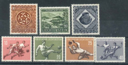LIECHTENSTEIN. ** 281/83 Y 284/87. Cat. 160 €. - Unused Stamps