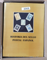 Enciclopedia "Historia Del Sello Postal Español", Por J. Cuevas. Año 1982. 7 Tomos. Manchas De Humedad. - Otros & Sin Clasificación