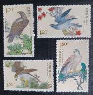 China 2014 Birds Yv-nrs.5105/08  MNH - Nuevos