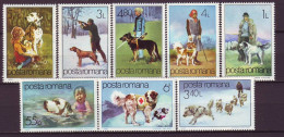 ROMANIA 3850-3857,unused - Chiens