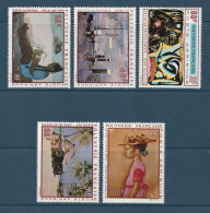 Polynésie Française - Poste Aérienne - YT PA N° 40 à 44 ** - Neuf Sans Charnière - 1970 - Unused Stamps