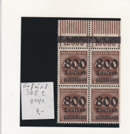 Bloc  Block   4 Timbres     Mi  :  310 F     **      Deutsches  Reich - Ongebruikt