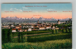 43345088 Kaufbeuren Mit Zugspitze Tegelberg Saeuling Gernspitze Kaufbeuren - Kaufbeuren