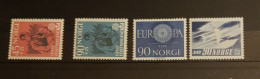 NORWAY- NORGE-NORWEGEN BRIEFMARKEN POSTFRISCHE AUSGABEN 1960/1961 MI-NR:442-43,449,451 MNH - Neufs