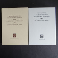 Bund Jahressammlungen Dt Post 11 Bände Selten M Ersttagst. Bonn KatWert 1.500,-€ - Jaarlijkse Verzamelingen
