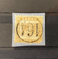 Baden - 1864 - Michel Nr. 20b - Gestempelt - 150 Euro - Usados
