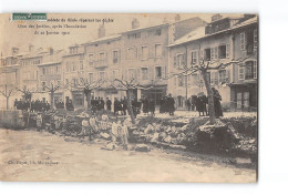 MOREZ - Soldats Du Génie Réparant Les Dégâts - Quai Des Jardins Après L'inondation Du 20 Janvier 1910 - état - Morez