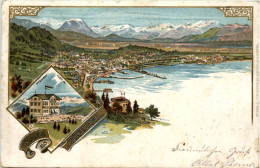 Gruss Aus Bregenz - Litho - Bregenz