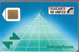 CARTE-PRIVEE-50U-So2-D95-SIEMEPHONE--R° Mat-N°4 Pe2203-2000Ex-NEUVE/LUXE/RARE - Privées