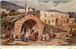 Der Marienbrunnen In Nazareth - Palestina