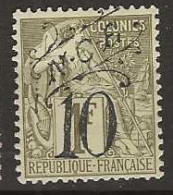 1892 MH  Nouvelle Caledonie  Yvert 39 - Unused Stamps
