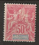 1892 MH  Nouvelle Caledonie  Yvert 51 - Unused Stamps