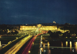 PARIS, CONCORDE, ARCHITECTURE, NIGHT, BRIDGE, FRANCE, POSTCARD - Paris By Night