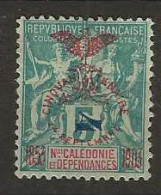 1903 MH  Nouvelle Caledonie  Yvert 83 - Unused Stamps