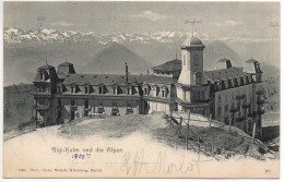 RIGI-KULM Und Die Alpen 1903 - Küssnacht