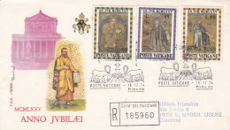 Vatican - 1974 - FDC - THE YEAR OF JUBILEE Envelope And Stamps - Poste Vaticane Postmark - Caja 31 - FDC