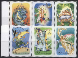 Australien 2002 Geheimnisvoller Regenwald 2169/74 ZD Postfrisch - Mint Stamps