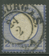 Deutsches Reich 1872 Adler Mit Großem Brustschild 20 Gestempelt - Usados