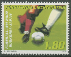 Liechtenstein 2002 Fußball-WM Japan Südkorea 1296 Postfrisch - Unused Stamps