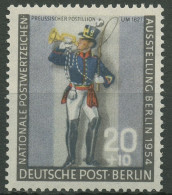 Berlin 1954 Nationale Postwertzeichen-Ausstellung, Postillion 120 B Mit Falz - Unused Stamps