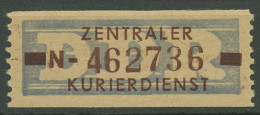 DDR 1958 Wertstreifen Für Den ZKD 20 N Postfrisch - Autres & Non Classés