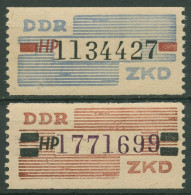 DDR 1959 Wertstreifen Für Den ZKD 28/29 HP Mit Falz - Autres & Non Classés