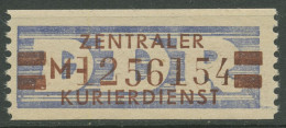 DDR 1958 Wertstreifen Für Den ZKD 21 M Nachdruck Postfrisch - Autres & Non Classés