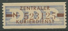 DDR 1958 Wertstreifen Für Den ZKD 20 N Nachdruck Postfrisch - Autres & Non Classés