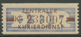 DDR 1958 Wertstreifen Für Den ZKD 20 K Nachdruck Postfrisch - Autres & Non Classés
