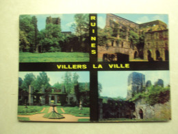 51833 - VILLERS LA VILLE - RUINES - 4 ZICHTEN - ZIE 2 FOTO'S - Villers-la-Ville