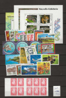 2003 MNH Nouvelle Caledonie Year Collection ALMOST Complete According To Michel. - Años Completos