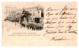 Saint-Nicolas-du-Port - Vue Du Défilé Du 4° Bataillon De Chasseurs à Pied, Place De La République - Saint Nicolas De Port