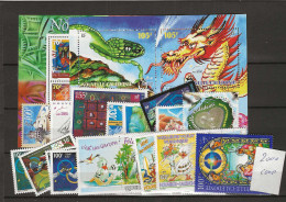 2000 MNH Nouvelle Caledonie Year Collection Complete According To Michel. - Volledig Jaar