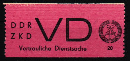 DDR Dienstmarken D 1 A Postfrisch #KT455 - Autres & Non Classés