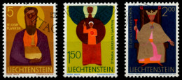 LIECHTENSTEIN 1968 Nr 500-502 Gestempelt SB4DD92 - Used Stamps
