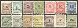 440 Allemagne 1923 Stamps (GER-60) - Ongebruikt