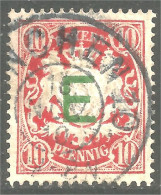 438 Bavière Bayern Bavaria 1908 Armoiries Coat Of Arms 10pf Official Service (GES-110) - Afgestempeld