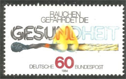 446 Germany Anti Tabac Tobacco Santé Health MNH ** Neuf SC (GEF-323) - Tabak