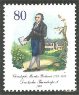 446 Germany Christoph Wieland Poet Poète Ecrivain Writer MNH ** Neuf SC (GEF-314a) - Ecrivains