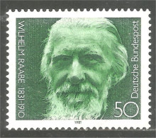 446 Germany Wilhelm Raabe Poet Poète Ecrivain Writer MNH ** Neuf SC (GEF-296) - Ecrivains