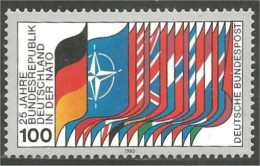 446 Germany Drapeaux OTAN NATO Flags MNH ** Neuf SC (GEF-285) - OTAN