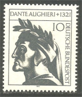 446 Germany Dante Alighieri Ecrivain Writer MNH ** Neuf SC (GEF-193) - Ecrivains