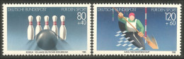 446 Germany Bowling Kayak Canoe Canot MNH ** Neuf SC (GEF-131) - Ships